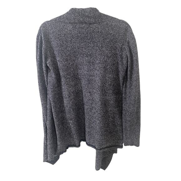 Barefoot Dreams Calypso Wrap Cardigan Bamboo Chic Lite Style 436 Navy White, S/M - Picture 7 of 7